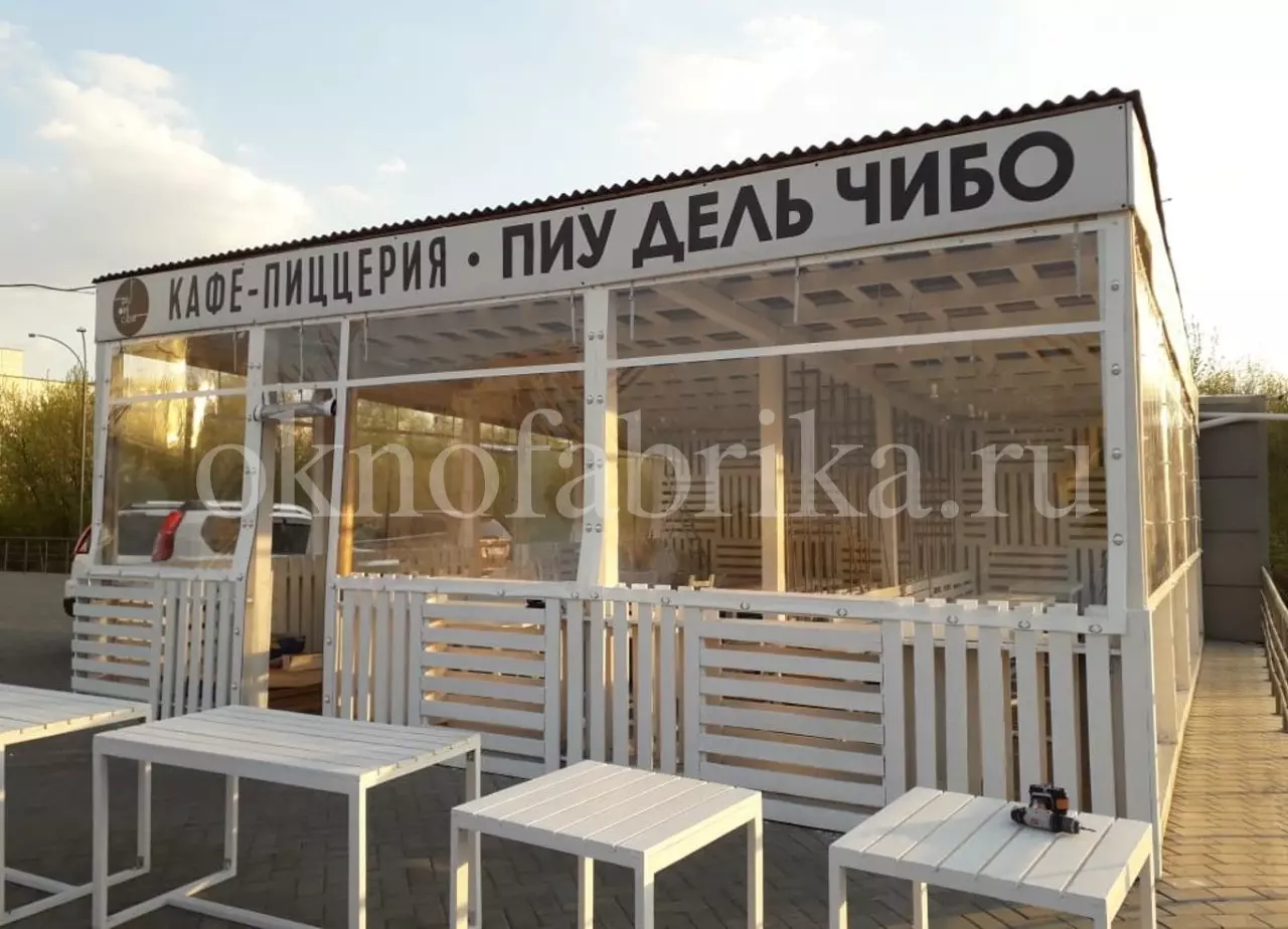 Мягкие окна для кафе и ресторанов